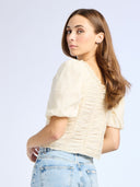 Mille Top Ophelia Top in Ivory