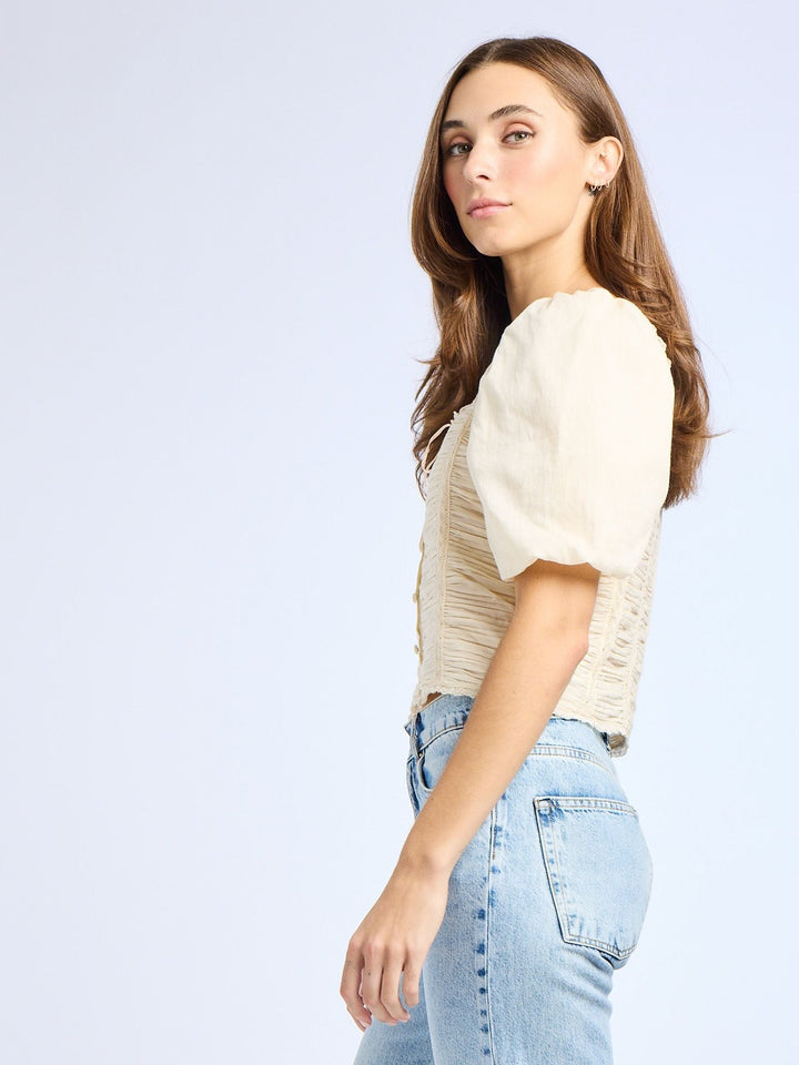 Mille Top Ophelia Top in Ivory