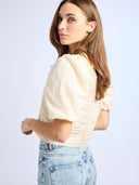 Mille Top Ophelia Top in Ivory
