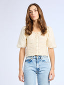 Mille Top Ophelia Top in Ivory