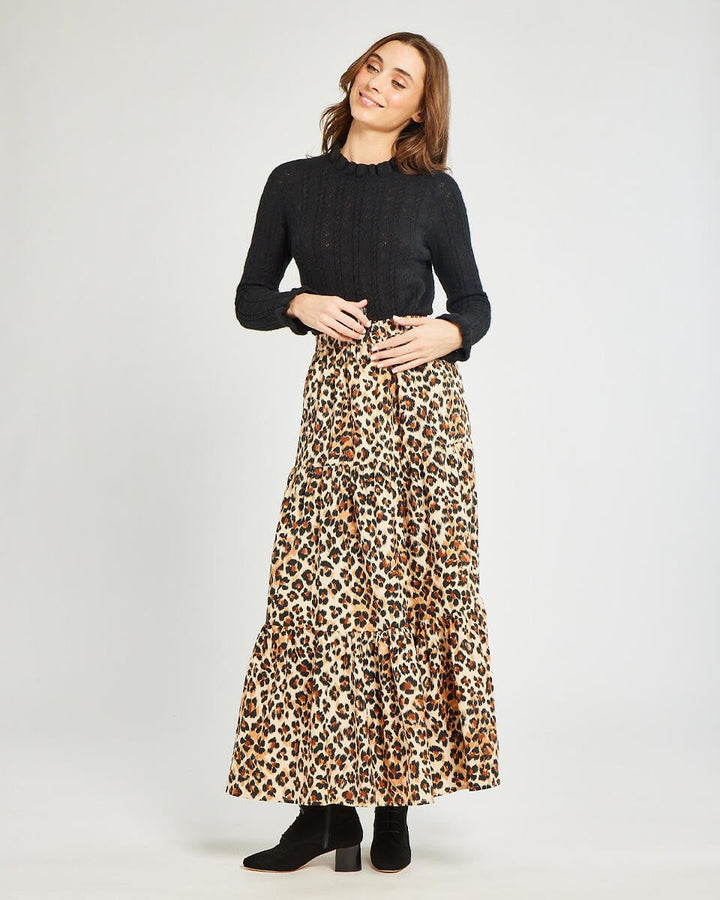 Mille Top Paola Skirt in Cheetah