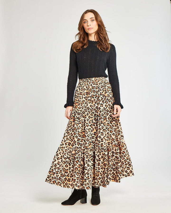 Mille Top Paola Skirt in Cheetah