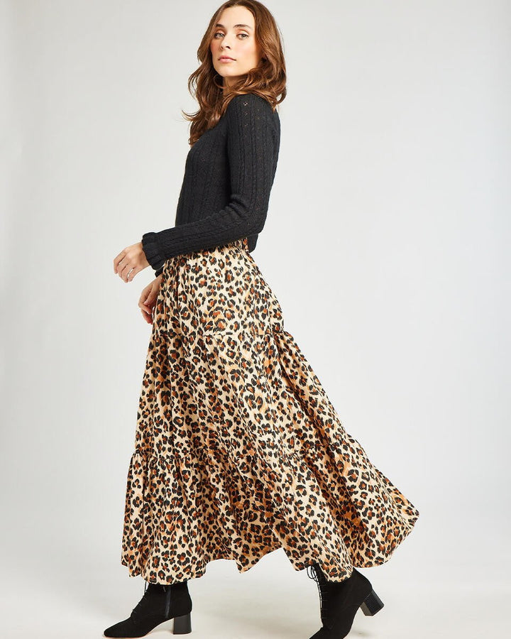 Mille Top Paola Skirt in Cheetah