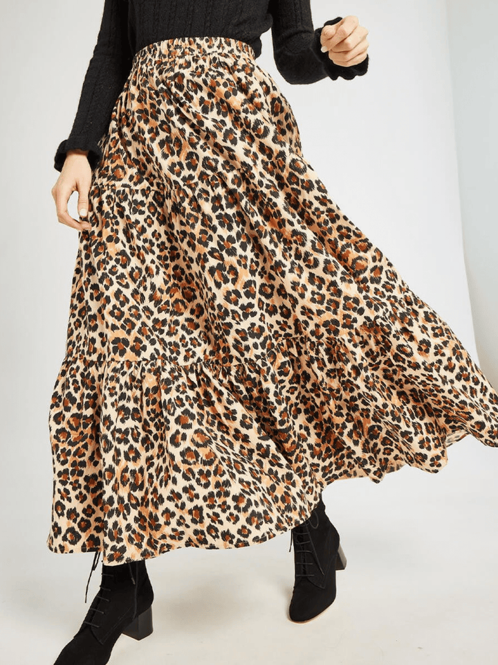 Mille Top Paola Skirt in Cheetah