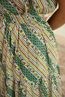 Mille Top Paola Skirt in Rose Stripe