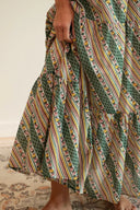 Mille Top Paola Skirt in Rose Stripe