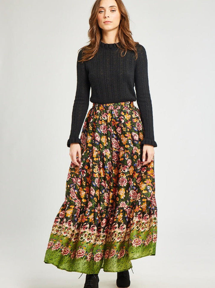 Mille Top Paola Skirt in Secret Garden