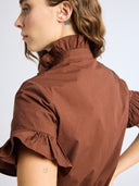 Mille Top Vanessa Top in Chocolate