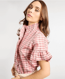 Mille Top Vanessa Top in Sugarplum Plaid