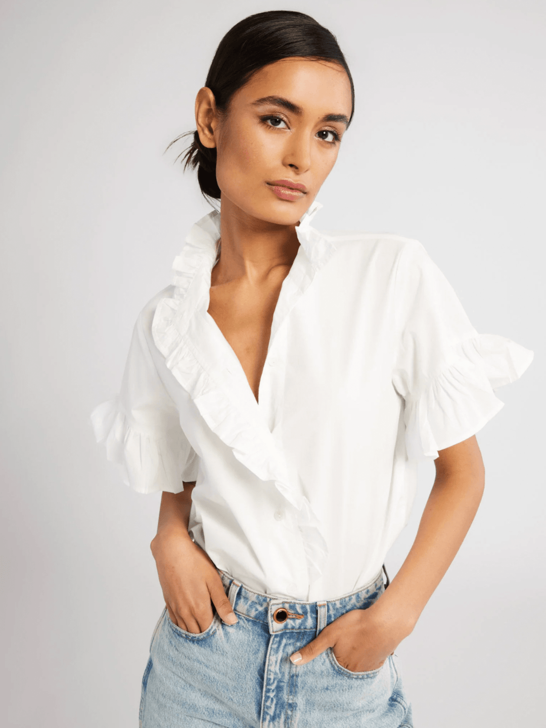 Mille Top Vanessa Top in White