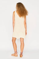 Mirth Dress Aries Knit Mini Dress in Bone