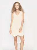 Mirth Dress Aries Knit Mini Dress in Bone