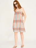 Mirth Dress Ilio Short Dress in Campfire Plaid