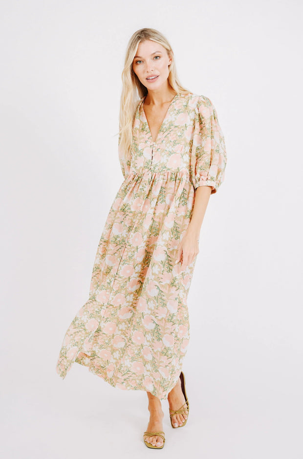 Mirth Dress MIRTH Clothing | Perth Dress in Snapdragon Bloom