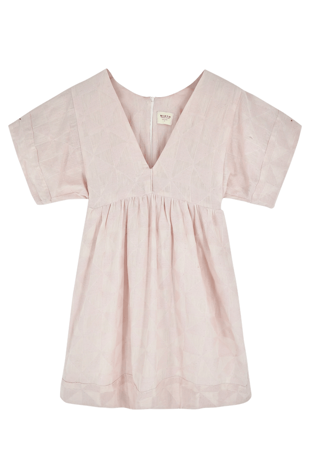 Mirth Dress MIRTH Clothing | Sonoma Short Dress in Rosa Jacquard
