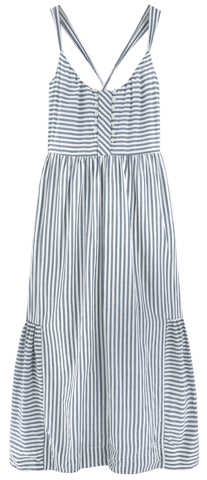 Mirth Dress Nosara Dress in Ocean Stripe
