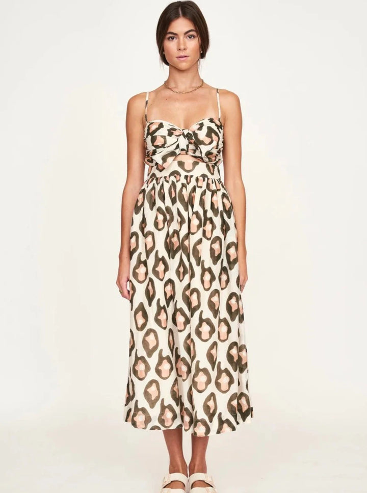 Mirth Dress Providence Dress in Oyster Print