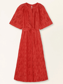 Mirth Dress Somerset Dress in Chili Hyacinth Eyelet
