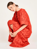 Mirth Dress Somerset Dress in Chili Hyacinth Eyelet