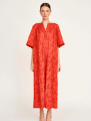 Mirth Dress Somerset Dress in Chili Hyacinth Eyelet