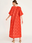 Mirth Dress Somerset Dress in Chili Hyacinth Eyelet