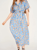 Mirth Dress Somerset Dress in Tangerine Carnation