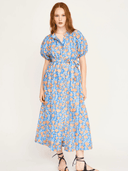Mirth Dress Somerset Dress in Tangerine Carnation