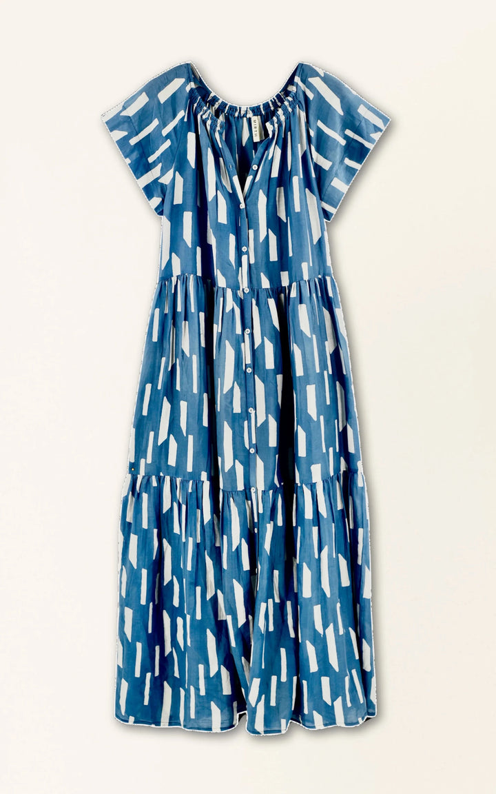 Mirth Dress Vienna Dress in Indigo Rainfall