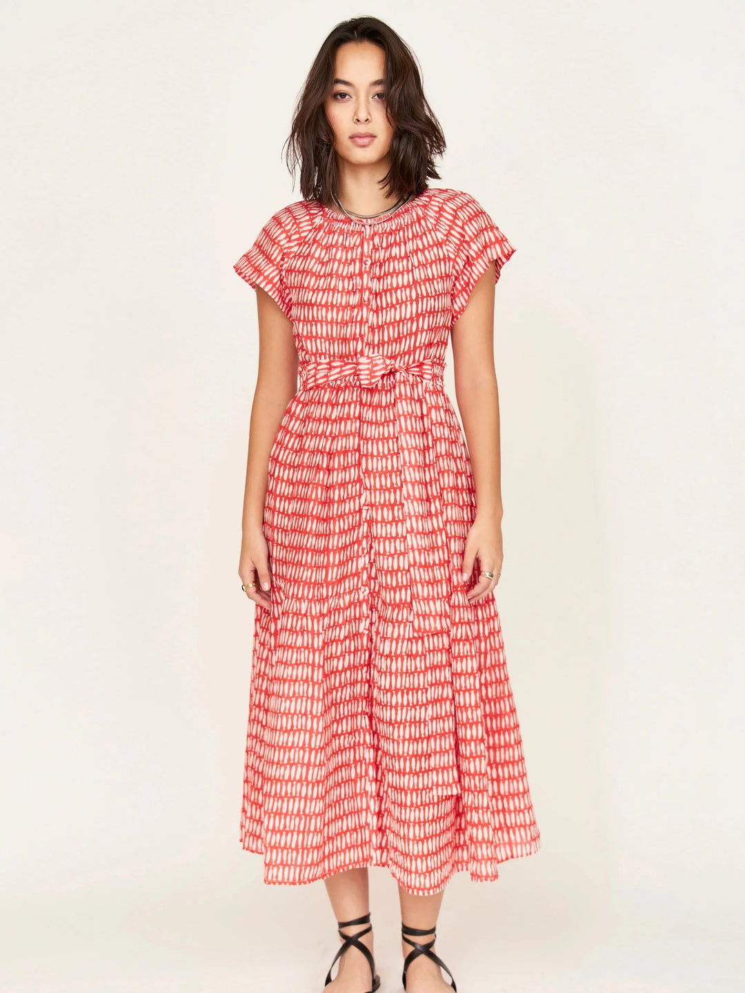 Mirth Dress Vienna Dress in Lobster Minnow