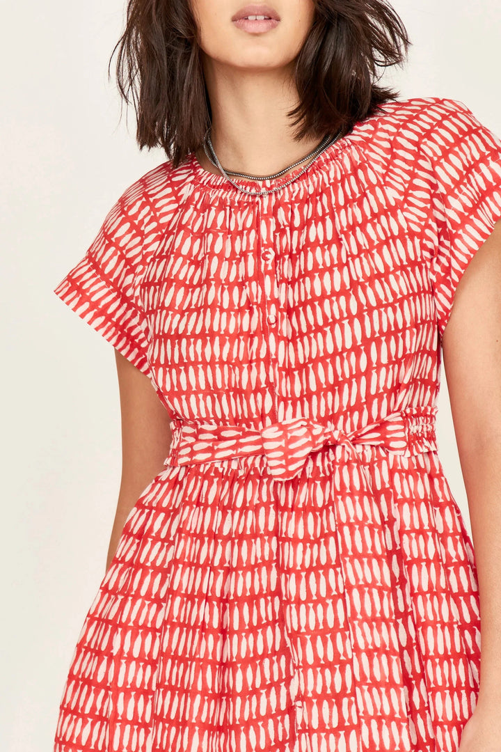 Mirth Dress Vienna Dress in Lobster Minnow