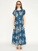 Mirth Dress Vienna Maxi Dress in Navy Fig