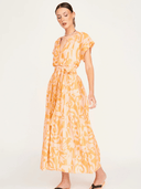 Mirth Dress Vienna Maxi Dress in Orangesicle
