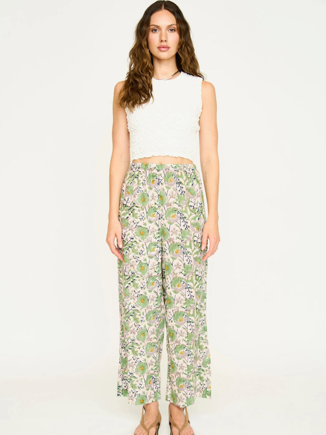 Mirth Pants Baden Pant in Lavender Bloom