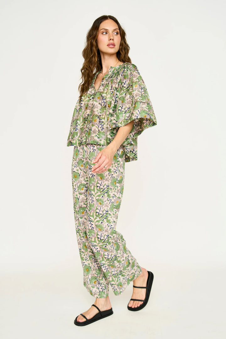 Mirth Pants Baden Pant in Lavender Bloom