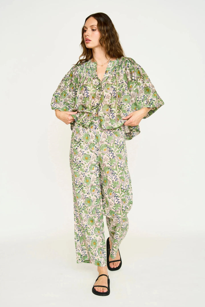 Mirth Pants Baden Pant in Lavender Bloom