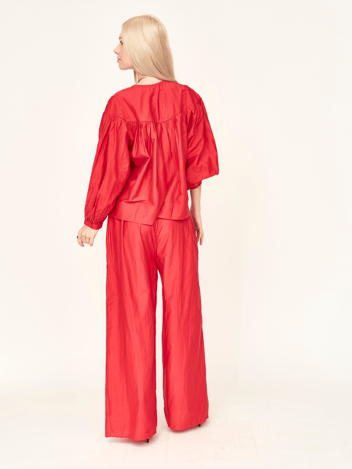 Mirth Pants Callistoga Pant in Red