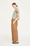 Mirth Pants Mirth Pant in Brownie Linen