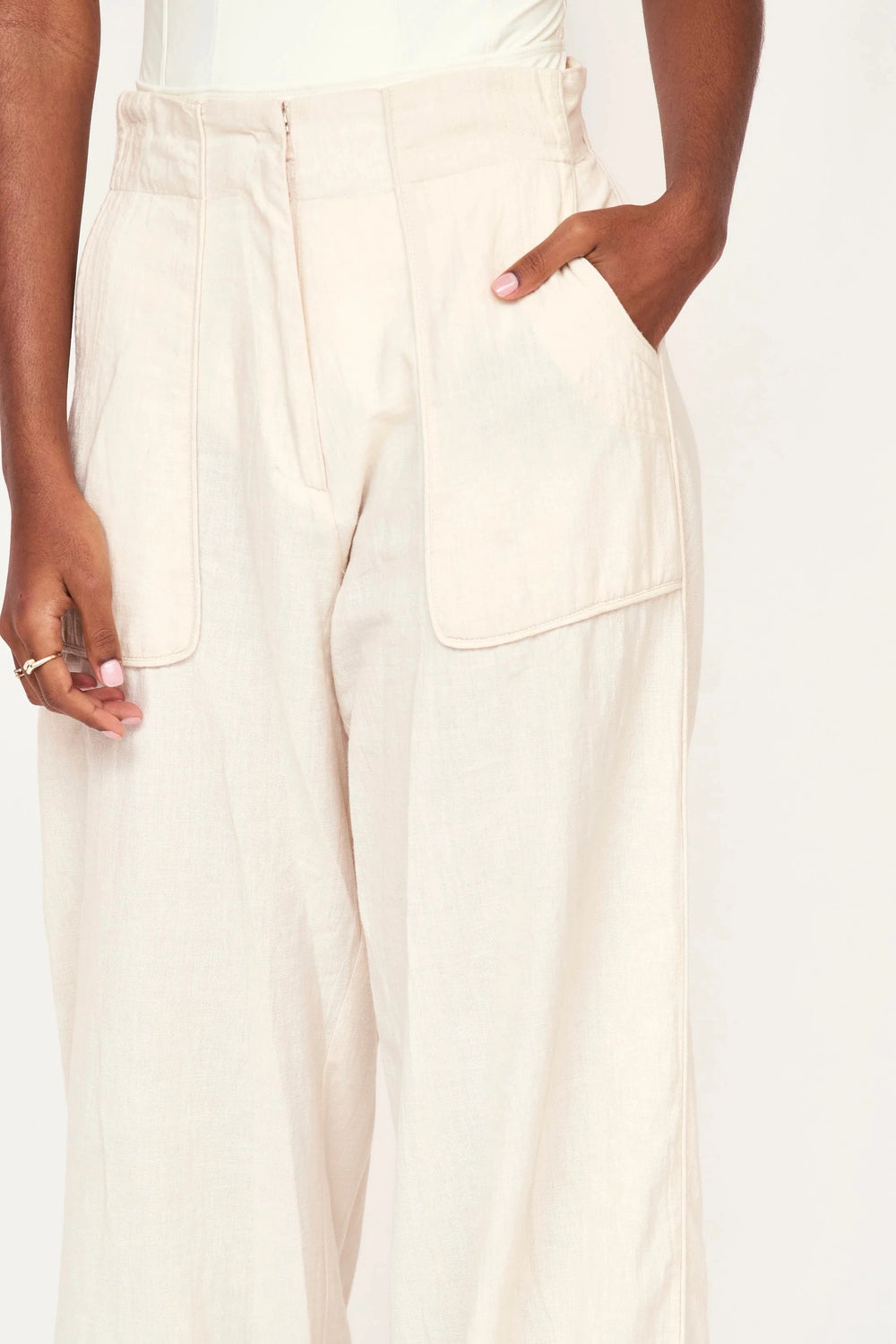 Mirth Pants Tivot Pant in Parchment