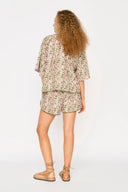 Mirth Shorts Track Shorts in Pink Cowrie