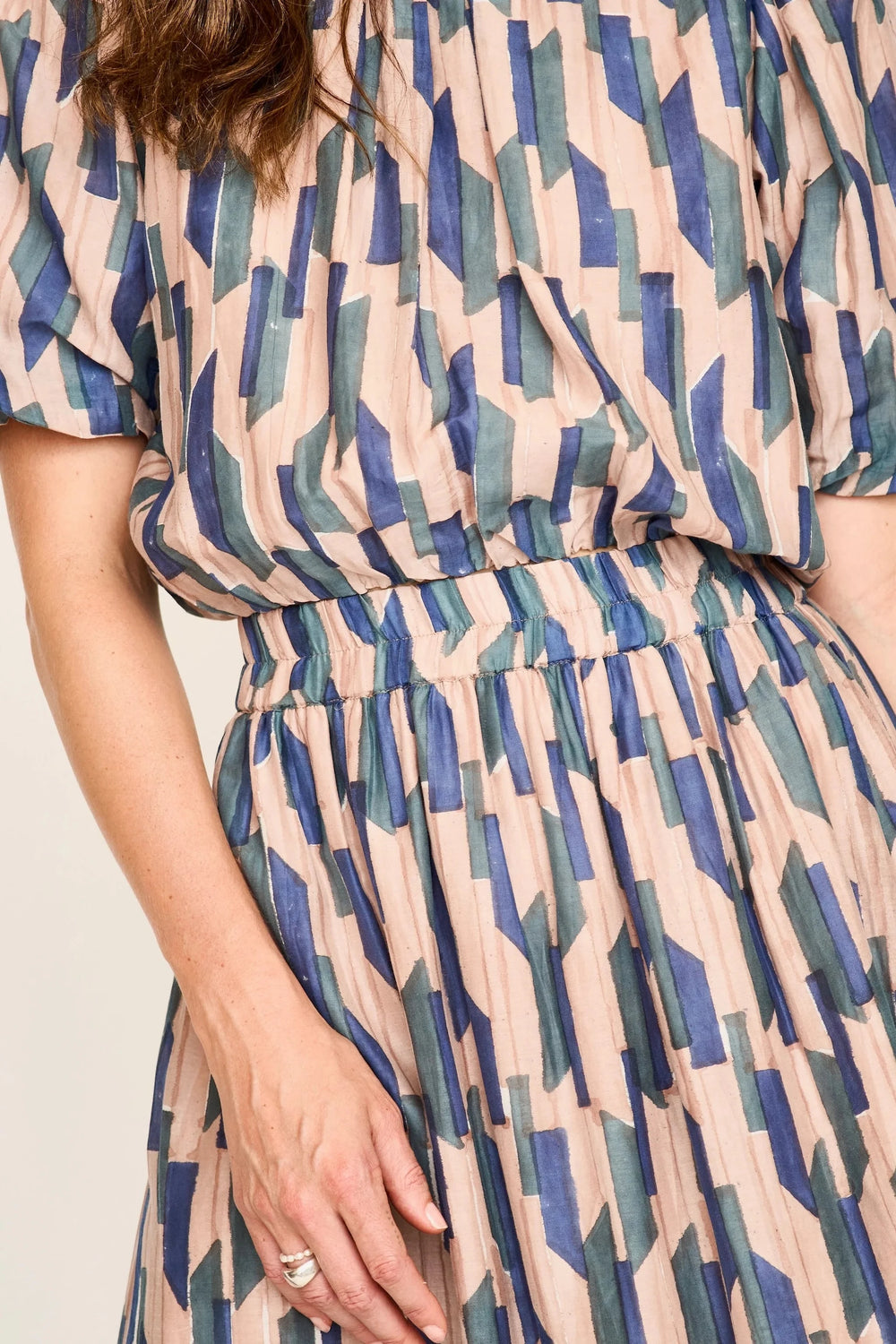 Mirth skirt Verona Skirt in Cerulean Rainfall