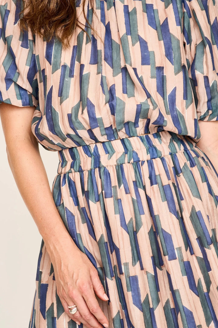 Mirth skirt Verona Skirt in Cerulean Rainfall