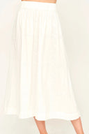 Mirth skirt Verona Skirt in White Marine Eyelet
