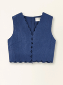 Mirth Top Barcelona Sunrise Top in Blueberry