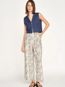 Mirth Top Barcelona Sunrise Top in Blueberry