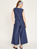 Mirth Top Barcelona Sunrise Top in Blueberry