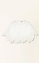 Mirth Top Bari Top in White Lotus Eyelet
