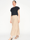 Mirth Top Bonn Smocked Top in Black