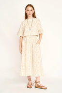 Mirth Top Cropped Field Top in Sandcastle