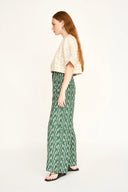 Mirth Top Cropped Field Top in Sandcastle