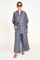 Mirth Top Kyoto Blouse in Pond